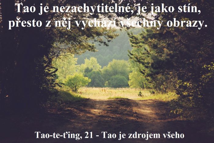 Tao je zdrojem všeho - O Tau a ctnosti 21